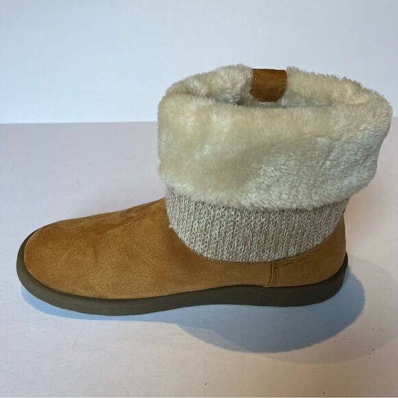 Cute Women's Life Stride Simply Comfort Winter Ankle Boots Light Brown Size 8M - Picture 3 of 9